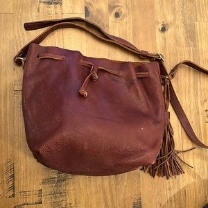 Portland Leather Bucket bag